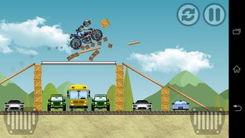 Crazy Stunt Racing Bike ภาพหน้าจอ 3