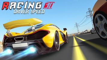 پوستر Racing Driver Speed