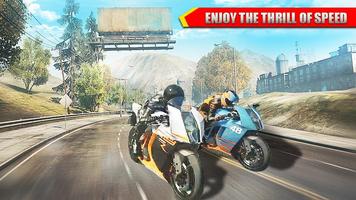 Racing Fever Moto Racing постер