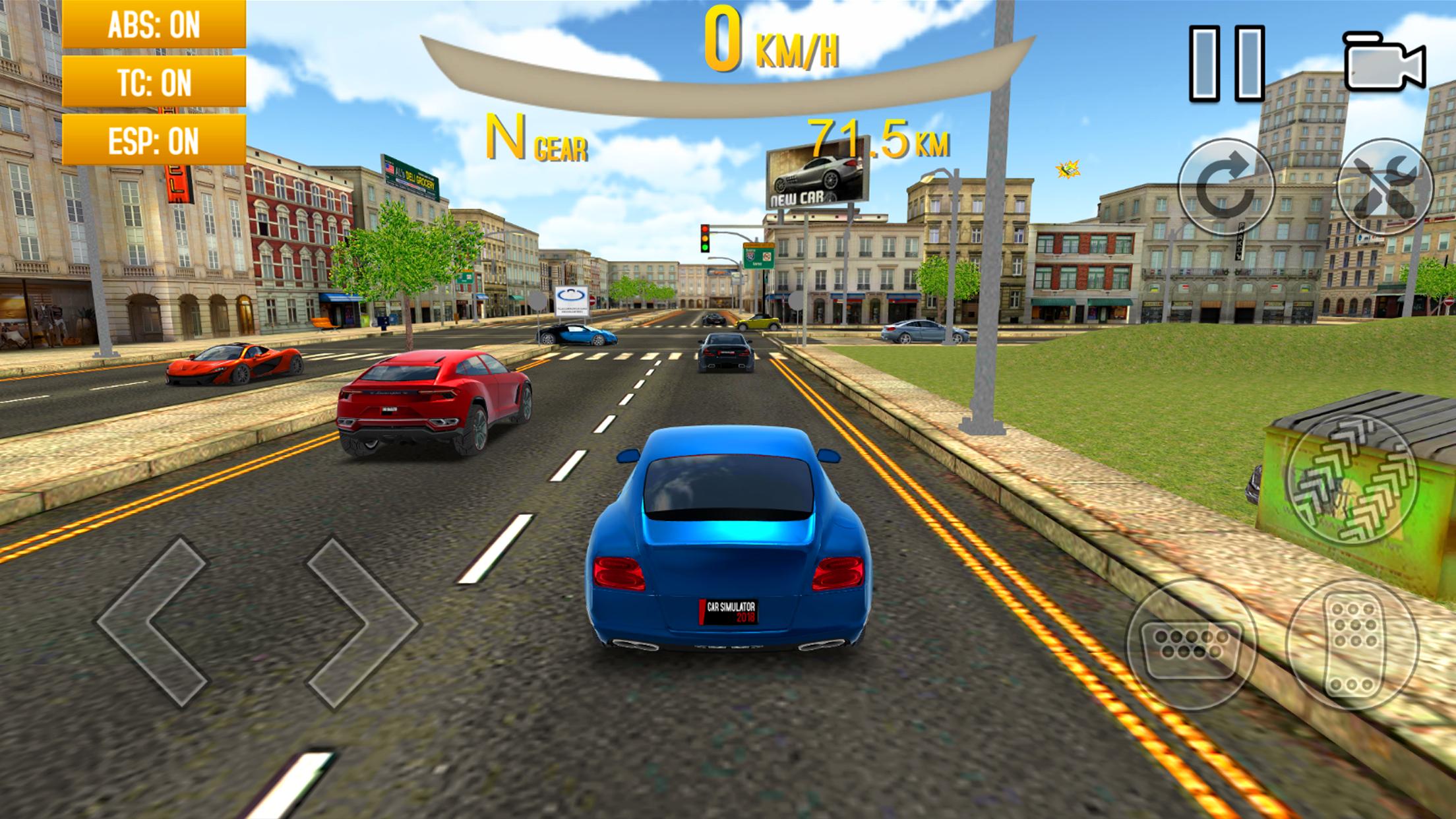 Extreme Car Driving Simulator 19 Juegos De Coches For - roblox vehicle simulator the new porsche 911 turbo s youtube