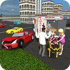 Ambulance Game Rescue أيقونة