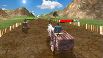 Racing Horse Cart Simulator capture d'écran 1