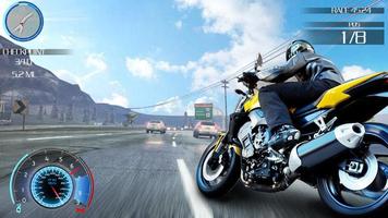 Racing Moto 3D 스크린샷 1