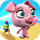 Mega Racing Pig: Super Run icône