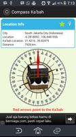 Compass Kaaba plakat