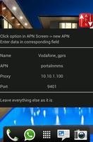 APN India - Vodafone capture d'écran 1