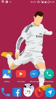 Minimal Wallpapers of Ronaldo Affiche