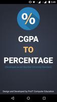 CGPA To Percentage (MU) постер