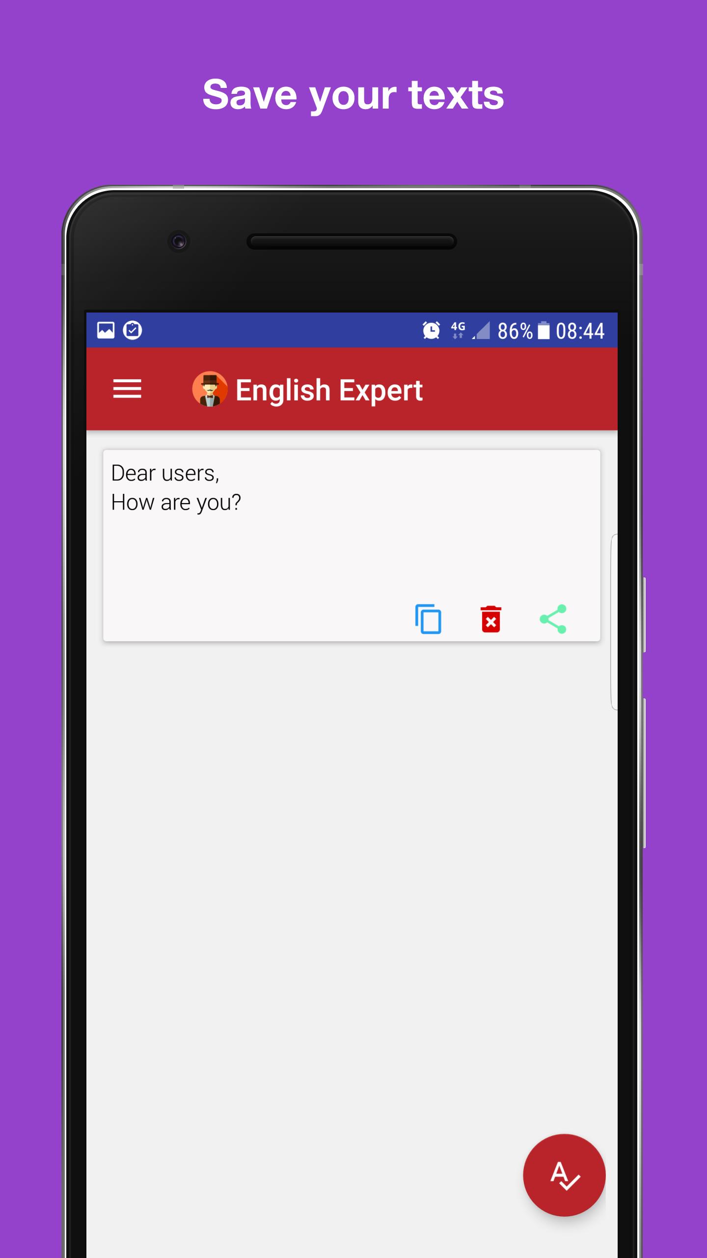 Correcteur d'orthographe et de grammaire Anglais pour Android - Téléchargez  l'APK