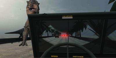 VR T-Rex Escape: Jurassic Racing Simulator screenshot 1