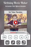 Birthday Photo Video Maker poster