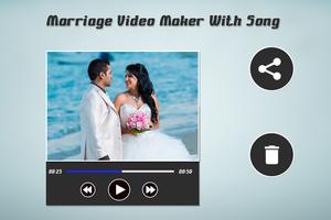 Marriage Video Maker capture d'écran 1