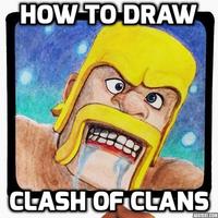 How to Draw a Clash of Clans Affiche