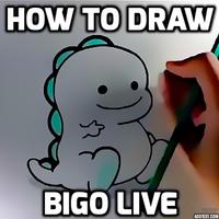 How to Draw a BIGO LIVE تصوير الشاشة 1