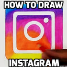 How to Draw a Instagram icône