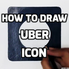 How to Draw a Uber آئیکن