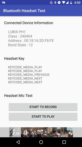 Bluetooth Headset Test for Android - APK Download