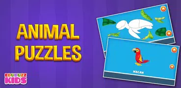 Animal Puzzles and Sounds