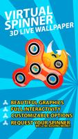 Fidget Spinner 3D Live Wallpaper Cartaz