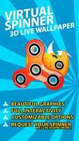 Fidget Spinner 3D Live Wallpaper الملصق