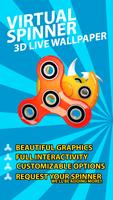 Virtual Spinner 3D Live Wallpaper plakat