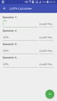 BZU CGPA Calculator screenshot 2