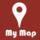 無料の地図アプリ　-　MyMap 图标