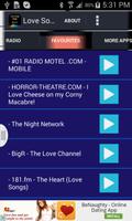 Love Songs Radio captura de pantalla 1
