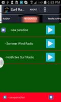 Surf Radio capture d'écran 1
