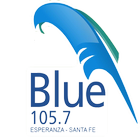 Blue FM 105.7 biểu tượng