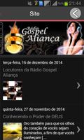 Rádio Gospel Aliança syot layar 3