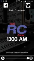 Radio Comas - 1300 AM الملصق