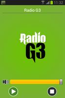 Radio G3 الملصق