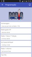 Rádio 1 FM تصوير الشاشة 1