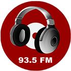 radio 93.5 fm radio usa app radio fm free أيقونة