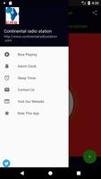 Continental Radio Station App ảnh chụp màn hình 1