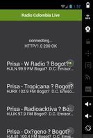 1 Schermata stazioni radio Colombia in