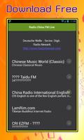 Radio China FM Live Cartaz