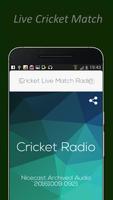 Live Cricket Match Radio Affiche