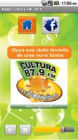 Rádio Cultura FM - 87,9 الملصق