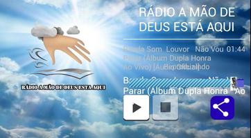 RADIO A MÃO DE DEUS ESTÁ AQUI imagem de tela 2