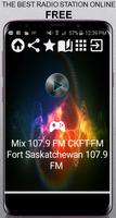 Mix 107.9 FM CKFT-FM Fort Saskatchewan 107.9 FM CA Affiche