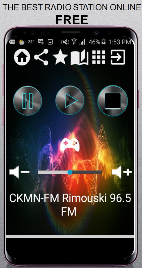 CKMN-FM Rimouski 96.5 APK voor Android Download