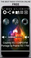 Country 93.1 CHPO-FM Portage l Poster