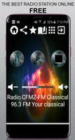 CA Radio CFMZ-FM Classical 96. poster
