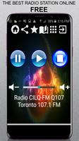 پوستر CA Radio CILQ-FM Q107 Toronto