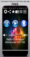CA Radio ICI Musique Sherbrooke 90.7 FM App Radio-poster