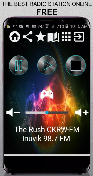 The Rush CKRW-FM Inuvik 98.7 FM CA App Radio Free for Android - APK Download