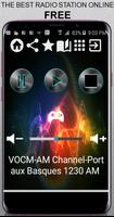 VOCM-AM Channel-Port aux Basques 1230 AM CA App Ra poster