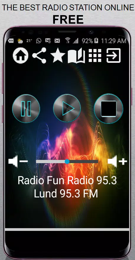 Descarga de APK de SV Radio Fun Radio 95.3 Lund 95.3 FM App Radio Gra para  Android